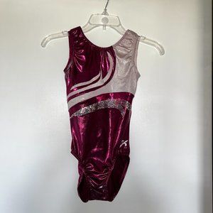 Team OHIO maroon leotard - AM